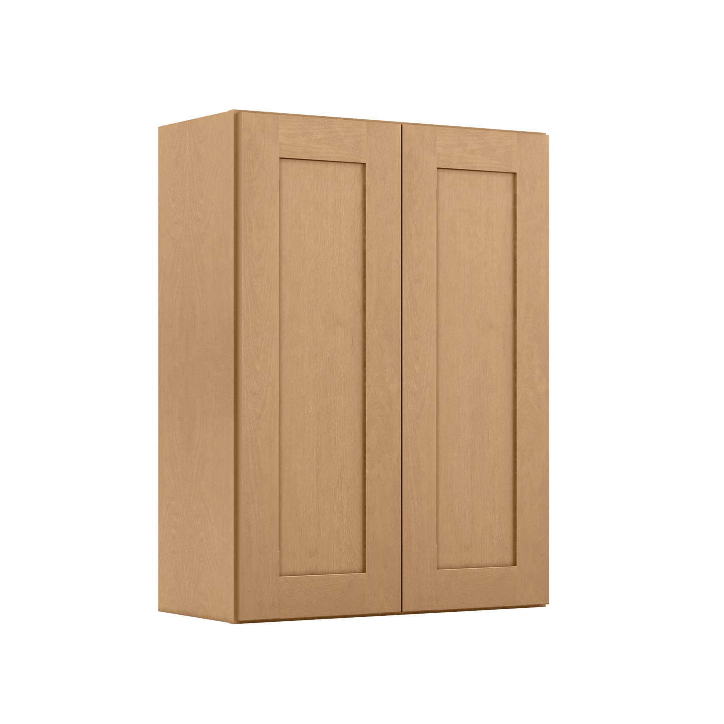 Wall Kitchen Cabinet W2736 Shaker Toffee LessCare 27 in. width 36 in. height 12 in. depth