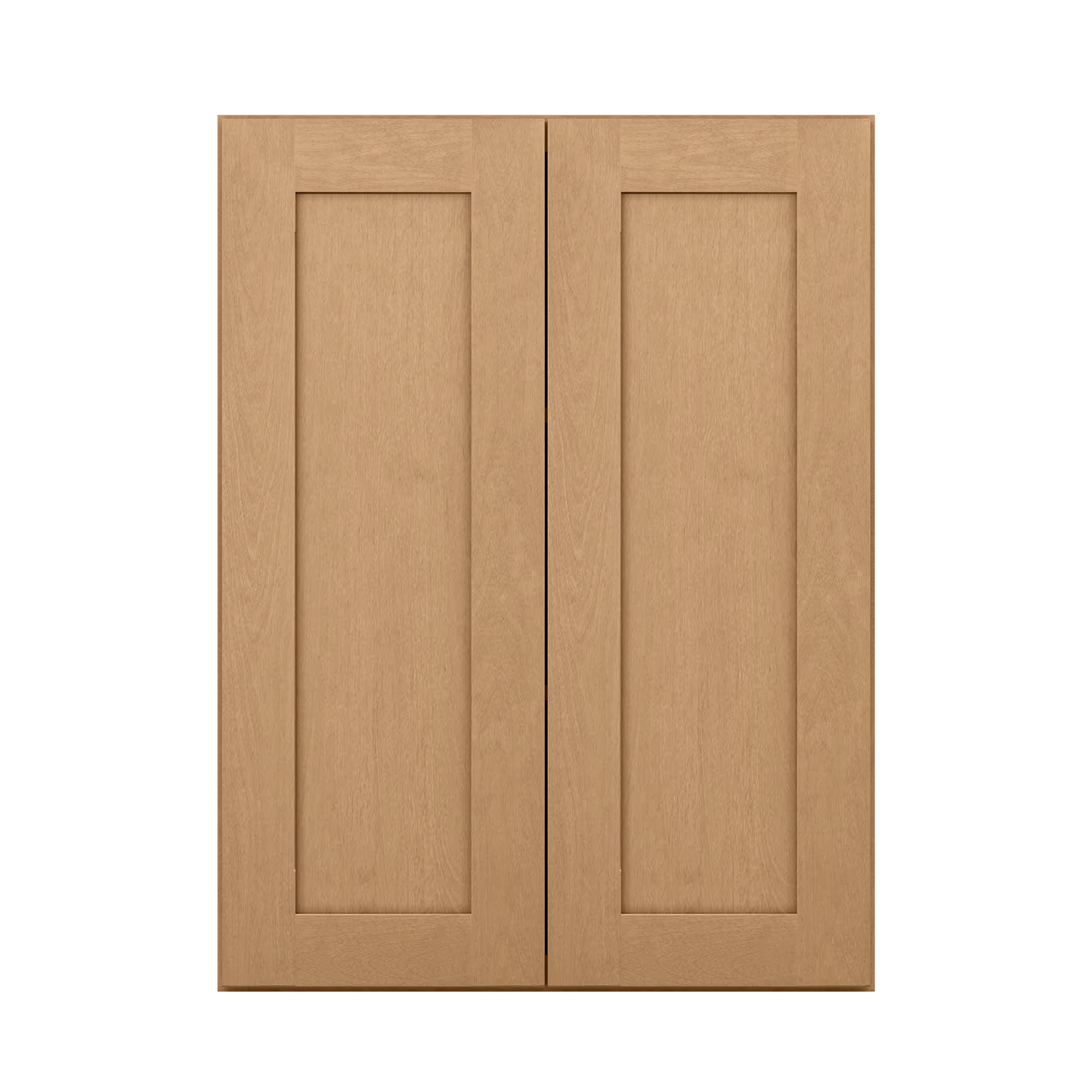 Wall Kitchen Cabinet W2736 Shaker Toffee LessCare 27 in. width 36 in. height 12 in. depth