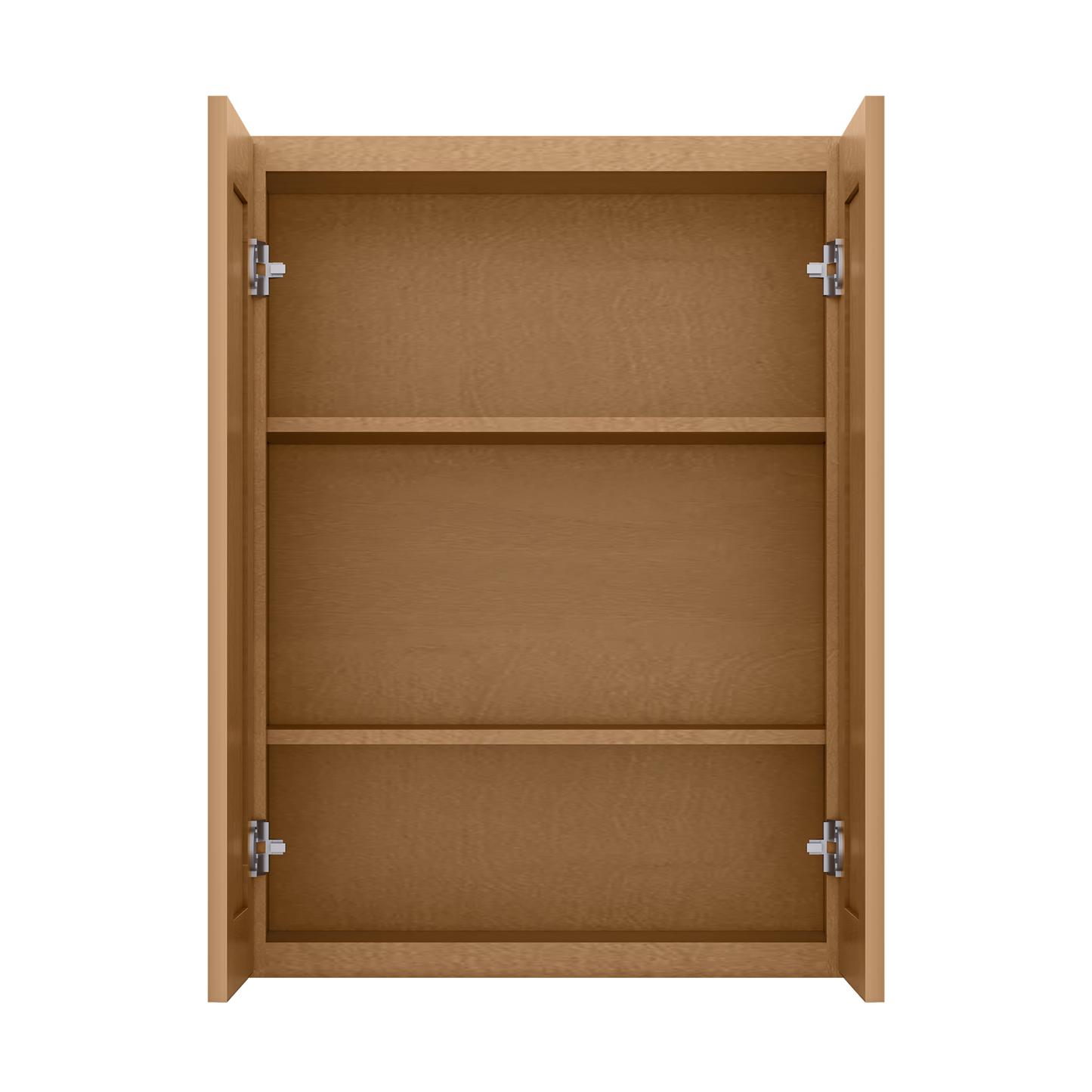 Wall Kitchen Cabinet W2736 Shaker Toffee LessCare 27 in. width 36 in. height 12 in. depth