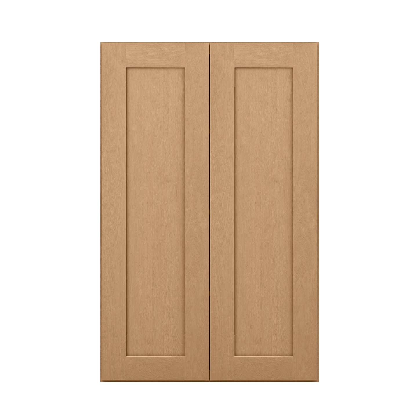 Wall Kitchen Cabinet W2742 Shaker Toffee LessCare 27 in. width 42 in. height 12 in. depth