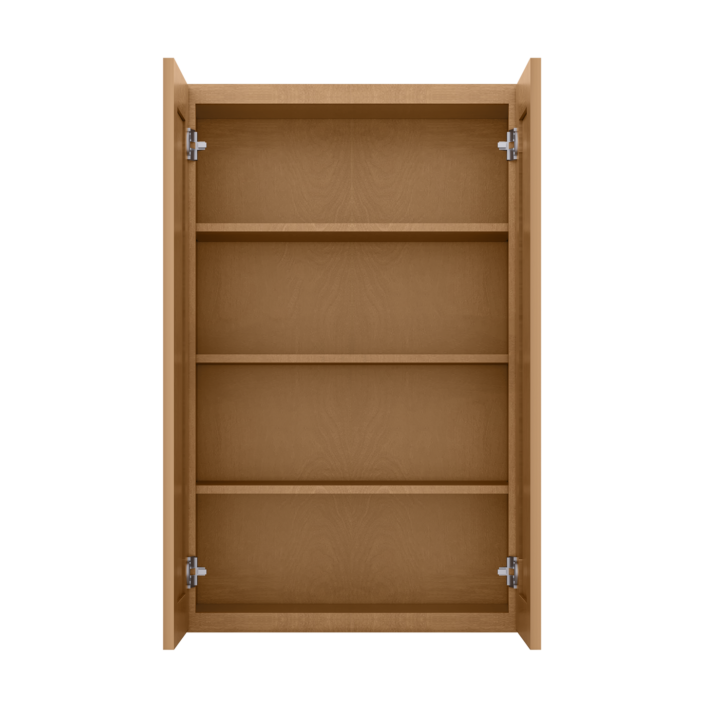Wall Kitchen Cabinet W2742 Shaker Toffee LessCare 27 in. width 42 in. height 12 in. depth