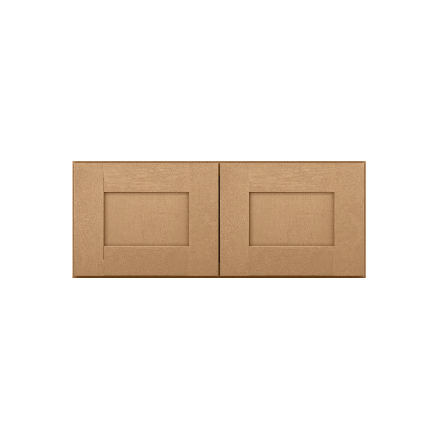 Wall Kitchen Cabinet W3012 Shaker Toffee LessCare 30 in. width 12 in. height 12 in. depth