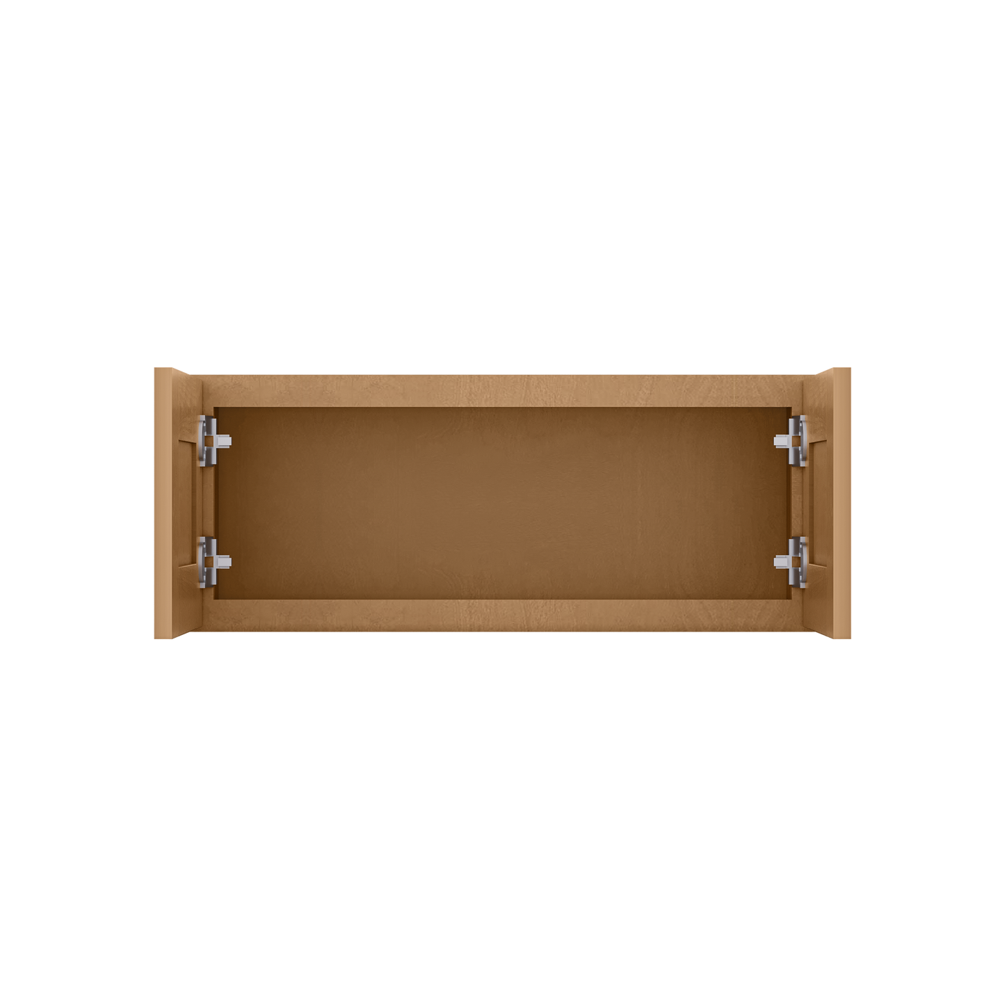 Wall Kitchen Cabinet W3012 Shaker Toffee LessCare 30 in. width 12 in. height 12 in. depth