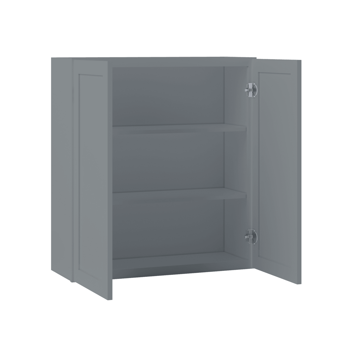 Wall Kitchen Cabinet W3336 Colonial Gray LessCare 33 in. width 36 in. height 12 in. depth