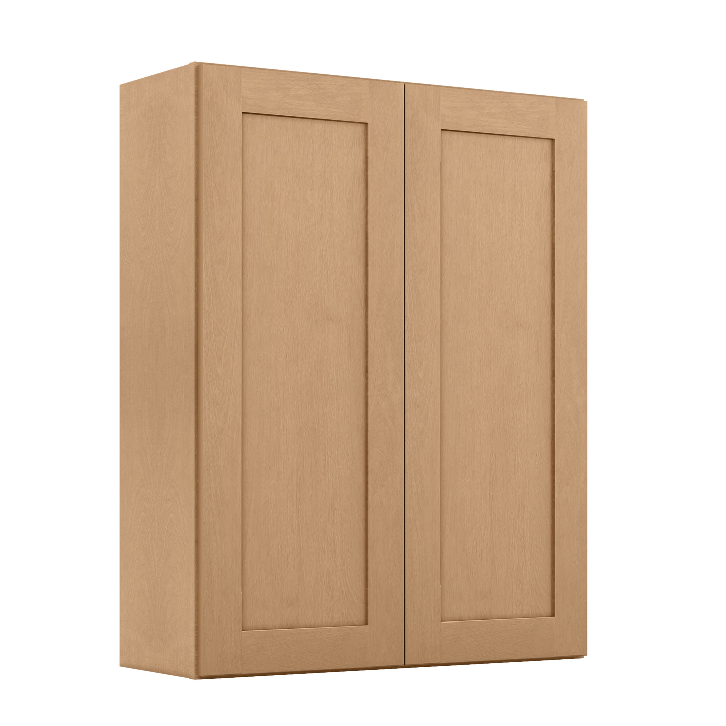 Wall Kitchen Cabinet W3342 Shaker Toffee LessCare 33 in. width 42 in. height 12 in. depth