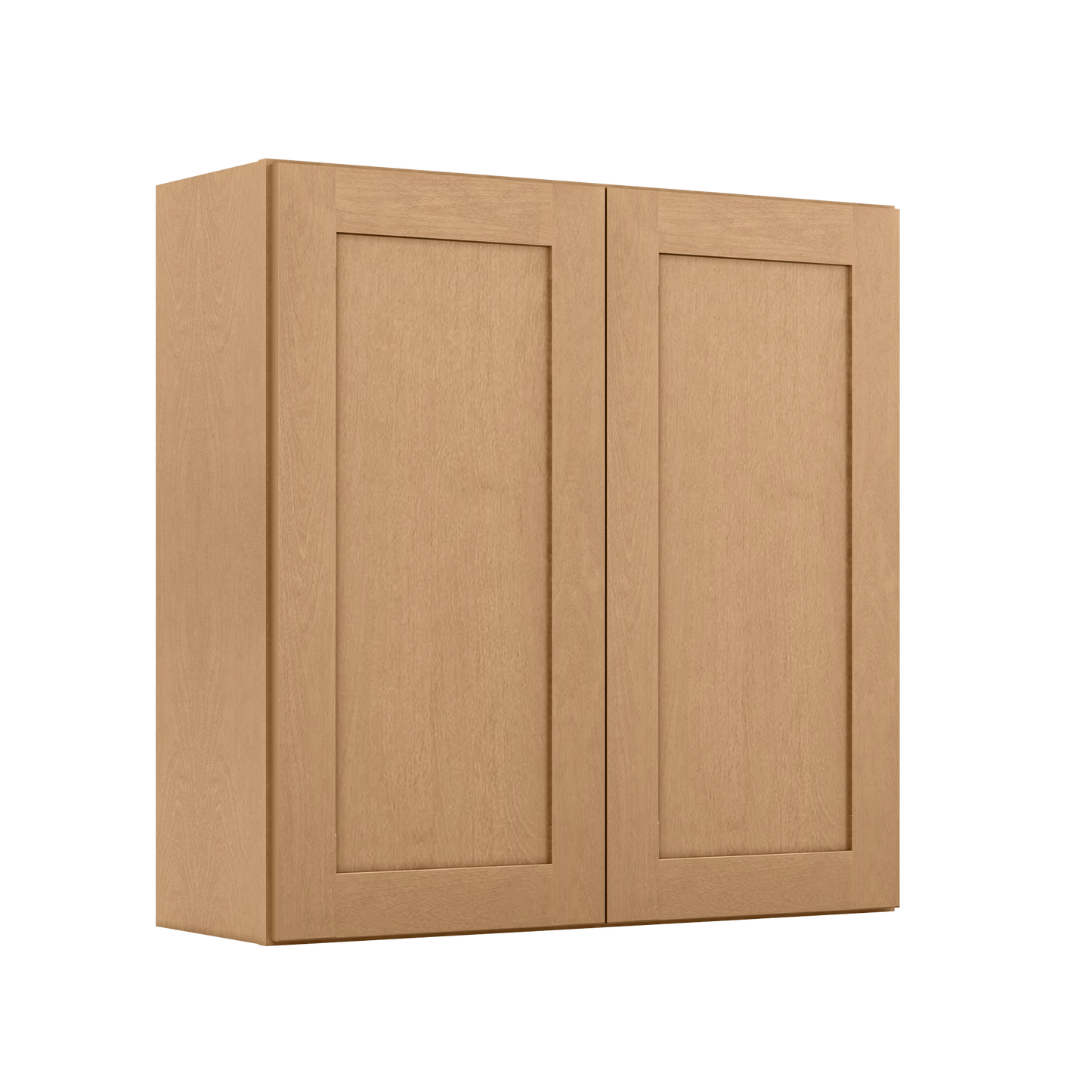 Wall Kitchen Cabinet W3636 Shaker Toffee LessCare 36 in. width 36 in. height 12 in. depth