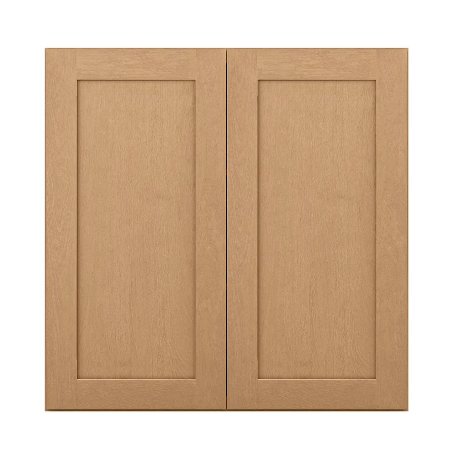 Wall Kitchen Cabinet W3636 Shaker Toffee LessCare 36 in. width 36 in. height 12 in. depth