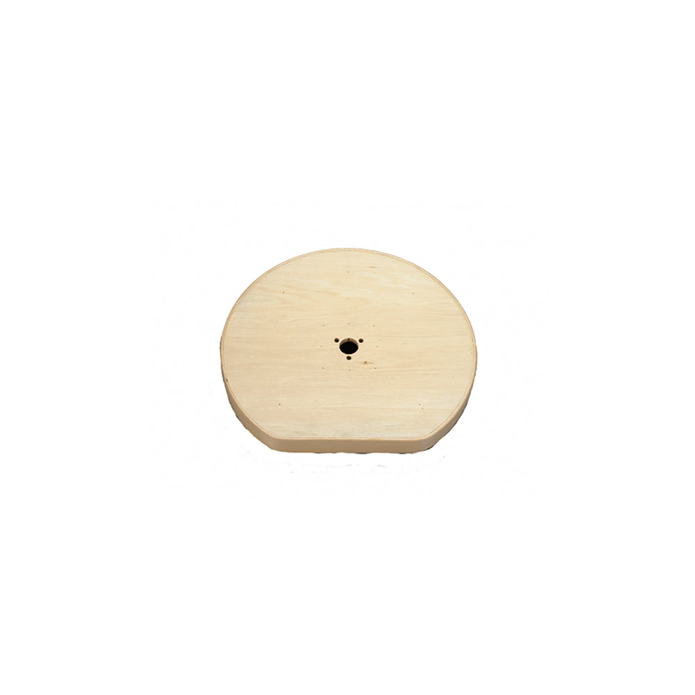 Wolf Classic York White Paint Install One Wood Lazy Susan Shelf