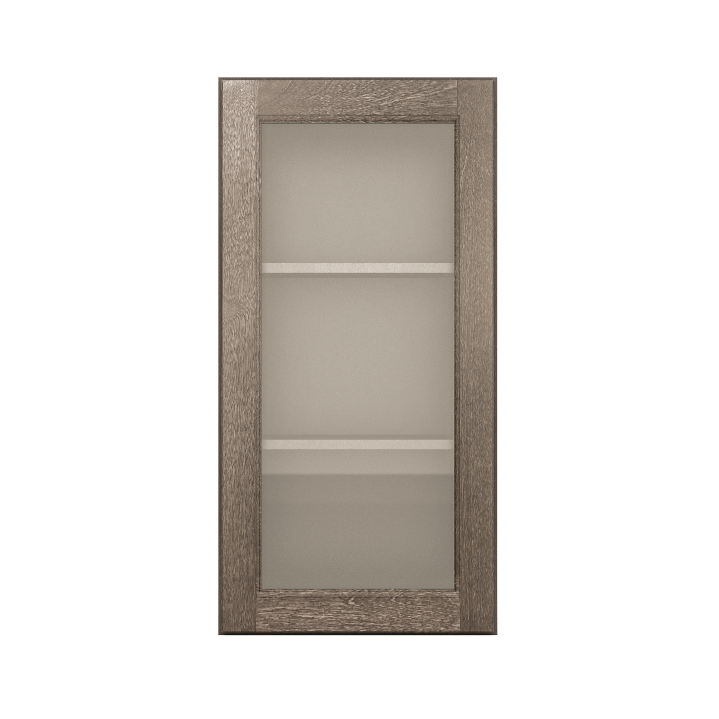 Mullion Door Wall Kitchen Cabinet WMD1836 Milan Slate 18 in. width 36 in. height 12 in. depth