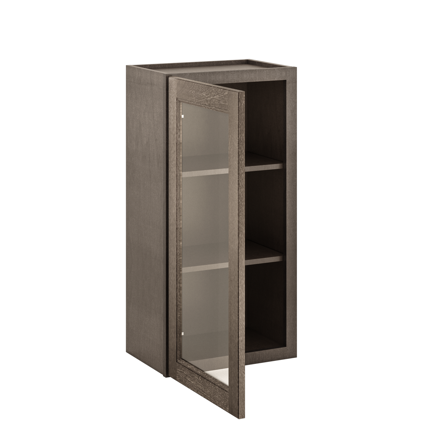Mullion Door Wall Kitchen Cabinet WMD1836 Milan Slate 18 in. width 36 in. height 12 in. depth
