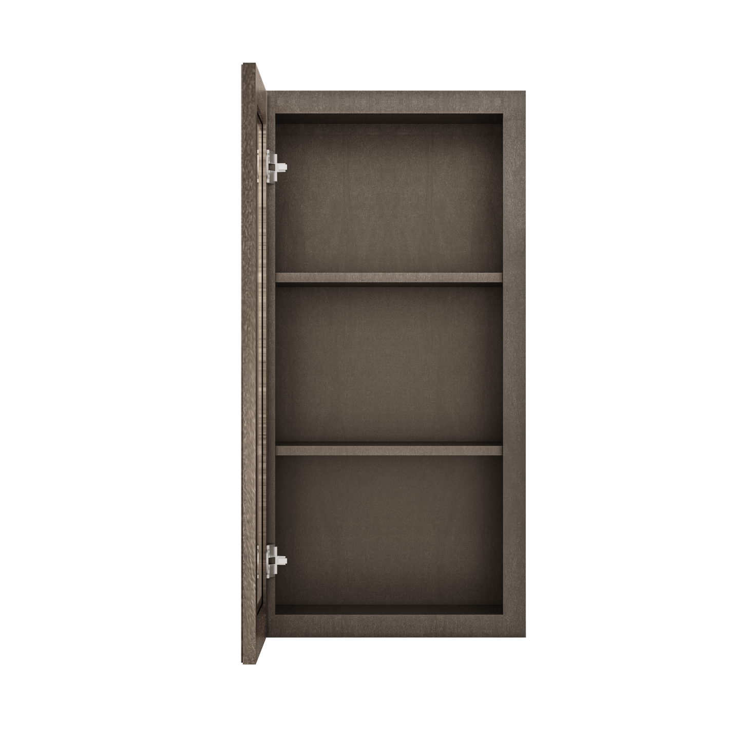 Mullion Door Wall Kitchen Cabinet WMD1836 Milan Slate 18 in. width 36 in. height 12 in. depth