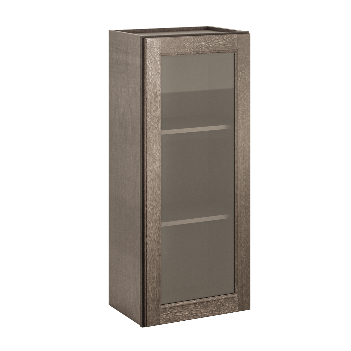 Mullion Door Wall Kitchen Cabinet WMD1842 Milan Slate 18 in. width 42 in. height 12 in. depth