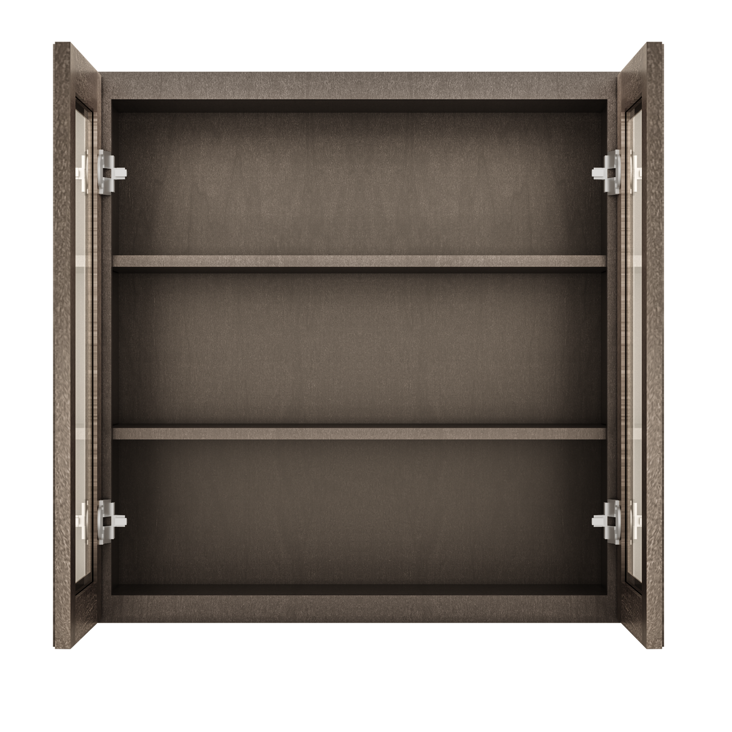 Mullion Door Wall Kitchen Cabinet WMD3030 Milan Slate 30 in. width 30 in. height 12 in. depth