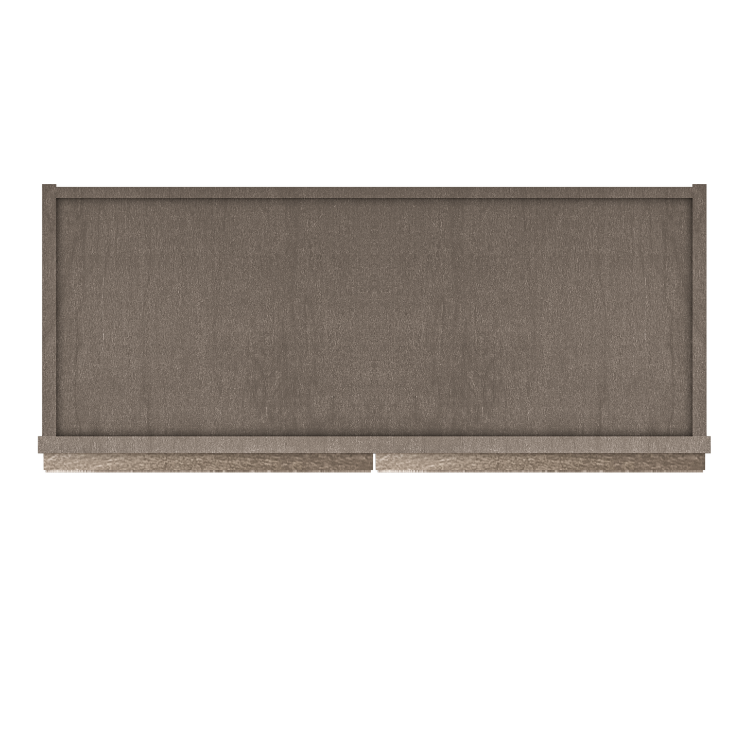 Mullion Door Wall Kitchen Cabinet WMD3030 Milan Slate 30 in. width 30 in. height 12 in. depth