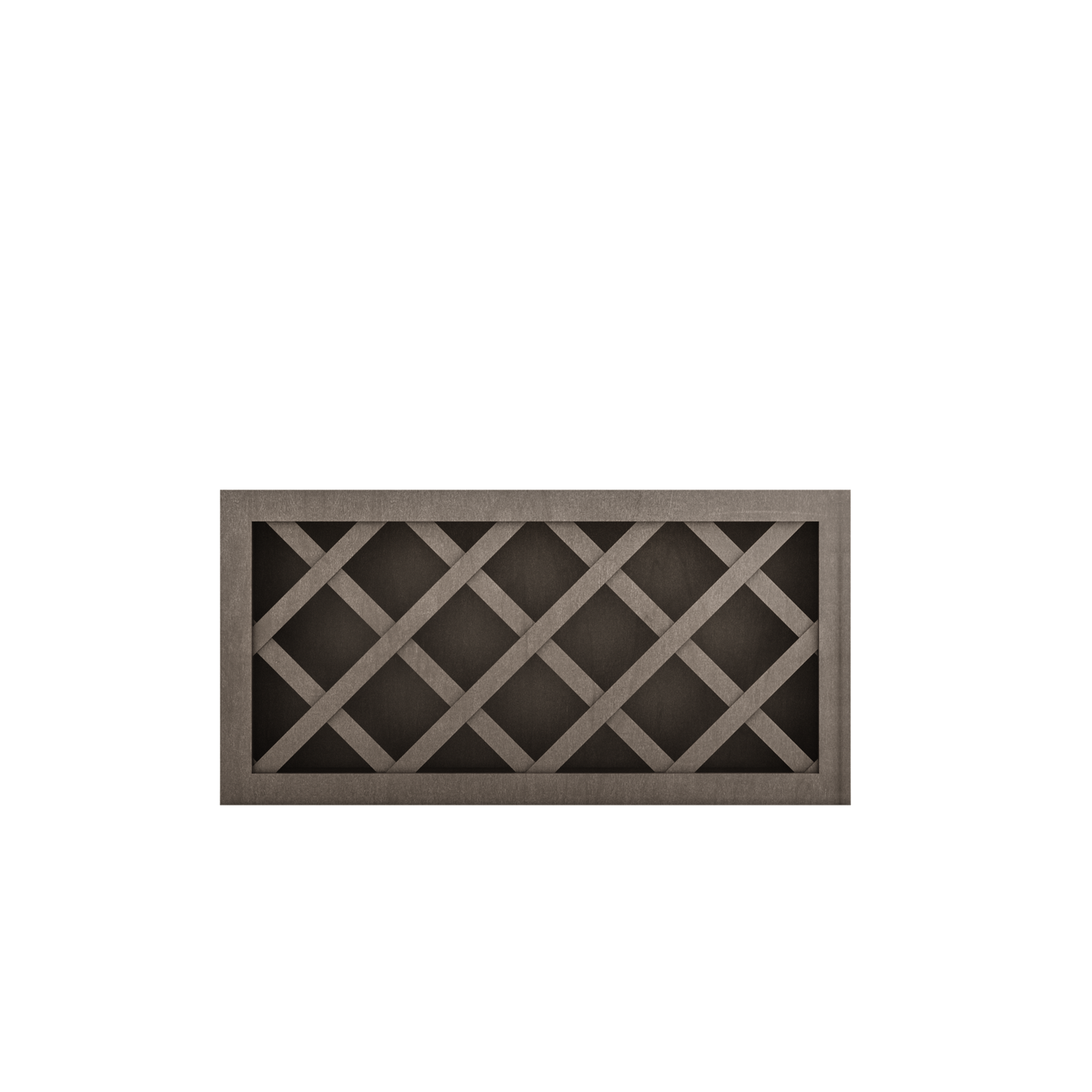 Wine Rack Kitchen Cabinet WR3015 Milan Slate 30 in. width 15 in. height 12 in. depth