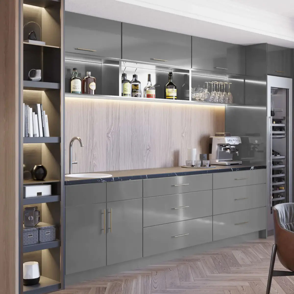 Fabuwood Illume Catalina Grigio Gloss