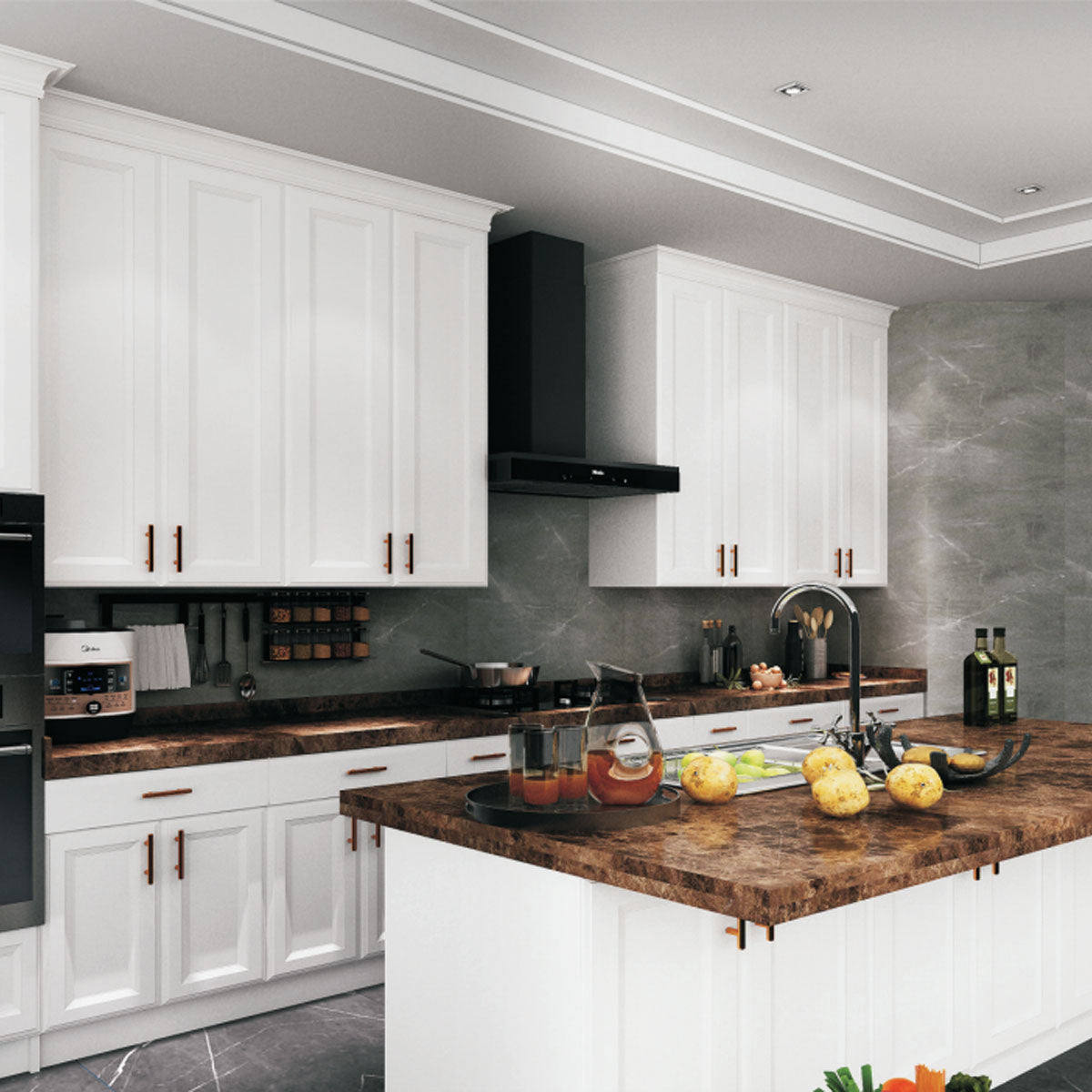 Pioneer Cabinetry The Modern White Shaker