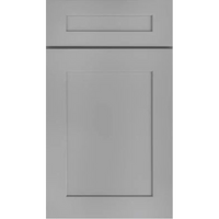 J & K Contemporary Castle Grey S5 Door Sample