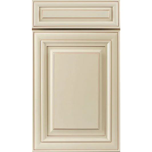 J & K Traditional Creme Glazed A7 Door Sample