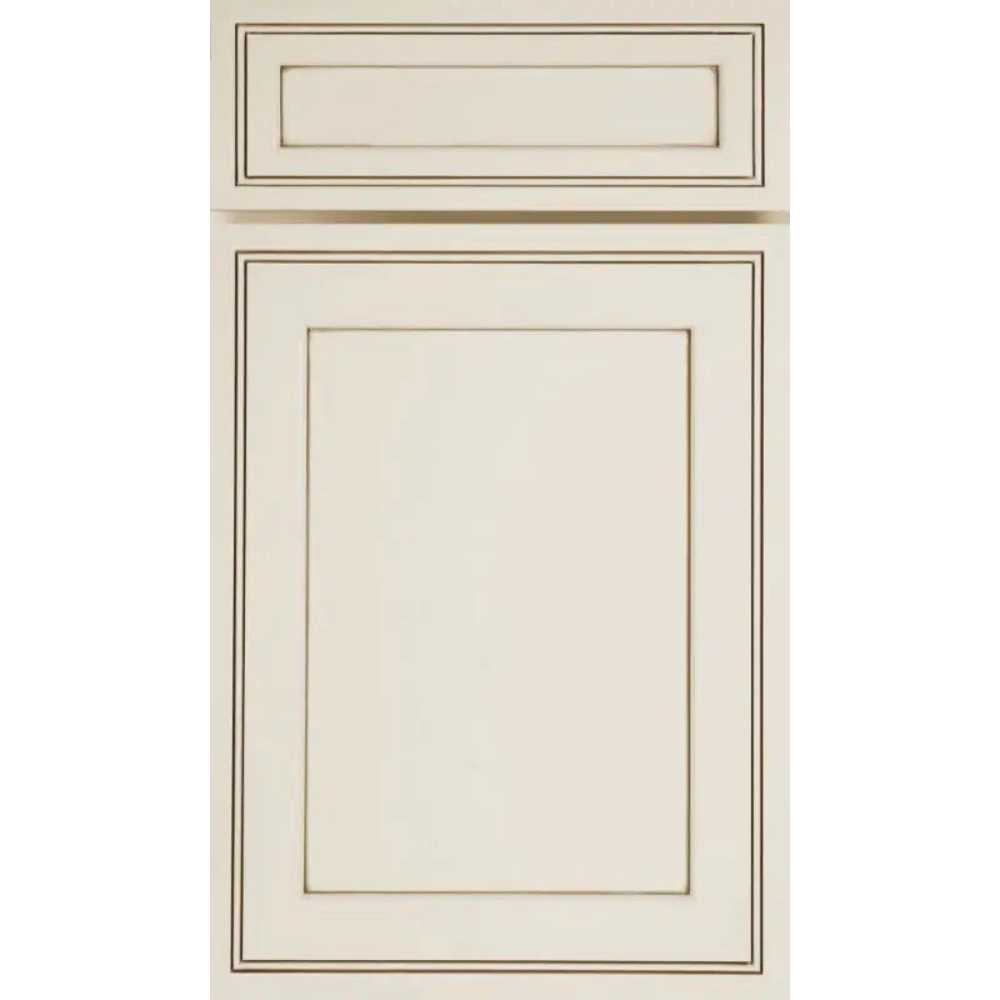 J & K Transitional Pearl Glazed H9 Door Sample