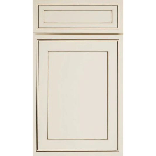 J & K Transitional Pearl Glazed H9 Door Sample