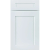 J & K Contemporary White Shaker S8 Door Sample