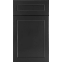 J & K Transitional Charcoal E2 Door Sample