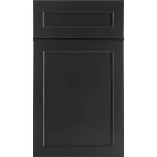 J & K Transitional Charcoal E2 Door Sample