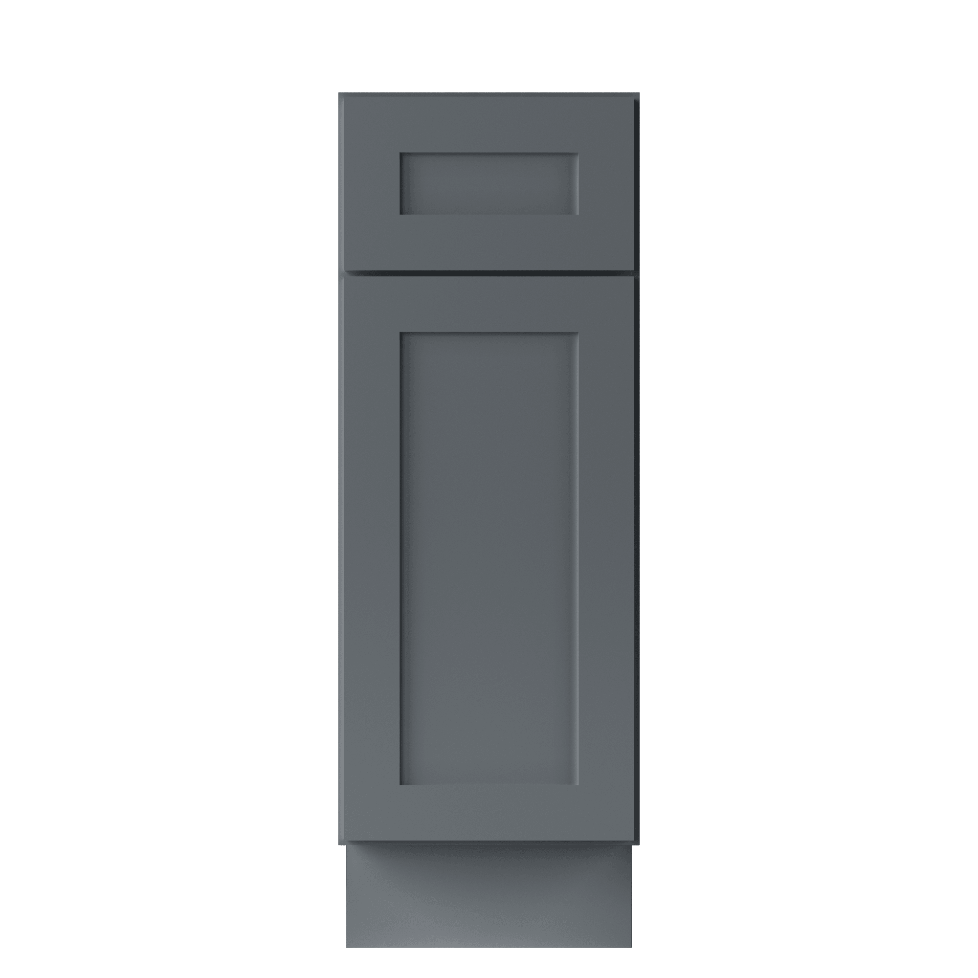 Base Kitchen Cabinet B12 Colonial Gray LessCare 12 in. width 34.5 in. height 24 in. depth