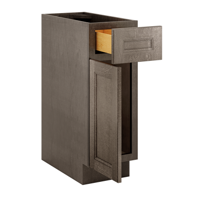 Base Kitchen Cabinet B12 Milan Slate 12 in. width 34.5 in. height 24 in. depth
