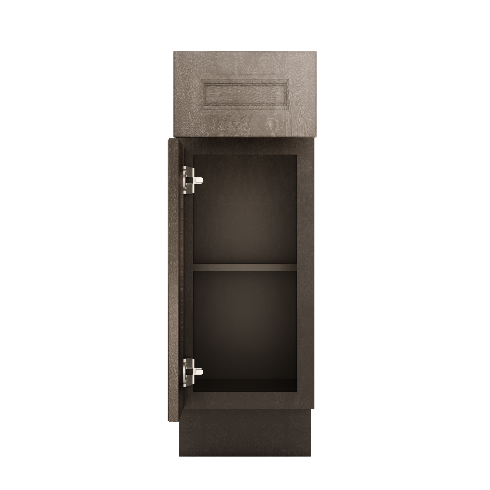 Base Kitchen Cabinet B12 Milan Slate 12 in. width 34.5 in. height 24 in. depth