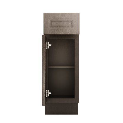 Base Kitchen Cabinet B12 Milan Slate 12 in. width 34.5 in. height 24 in. depth