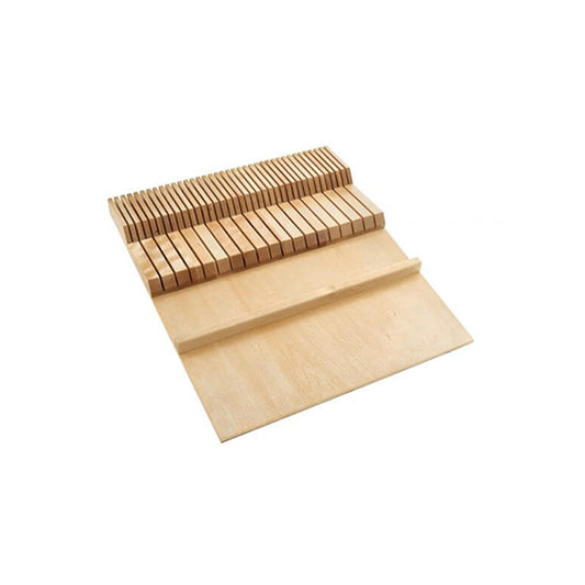 Wolf Classic Dartmouth Honey Stain Drawer - Double Knife Block Insert Kit