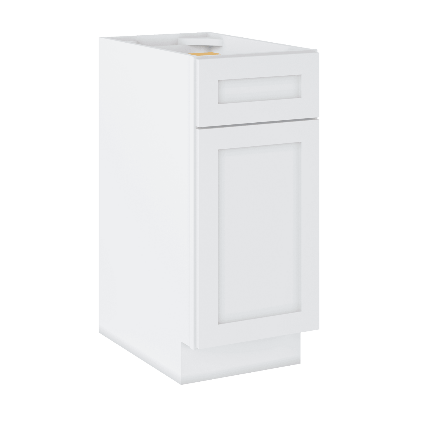 Base Kitchen Cabinet B15 Alpina White LessCare 15 in. width 34.5 in. height 24 in. depth