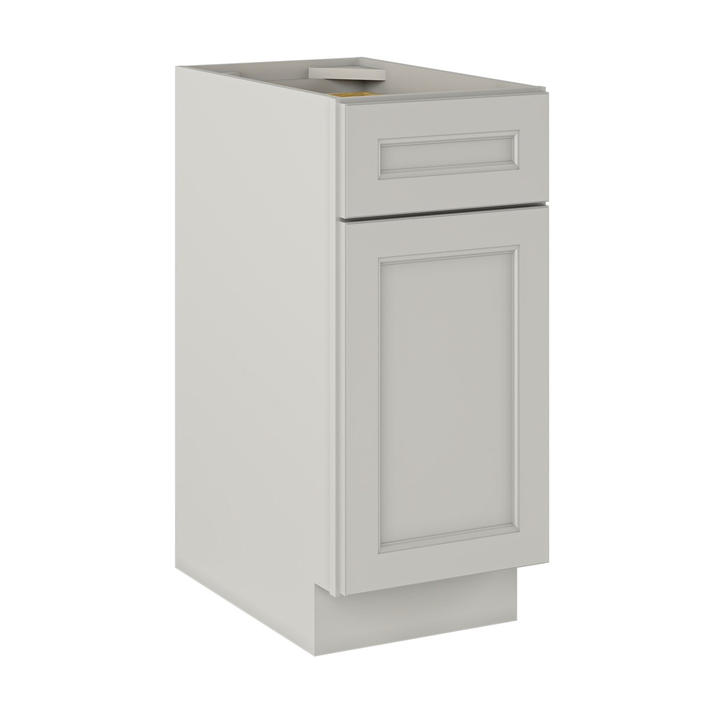 Base Kitchen Cabinet B15 Milan Pearl 15 in. width 34.5 in. height 24 in. depth