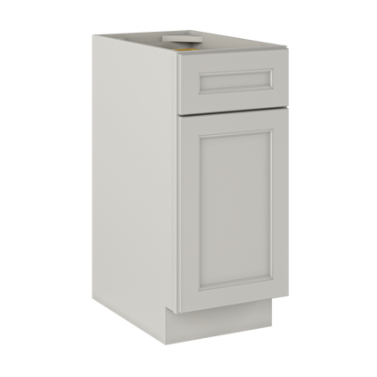 Base Kitchen Cabinet B15 Milan Pearl 15 in. width 34.5 in. height 24 in. depth