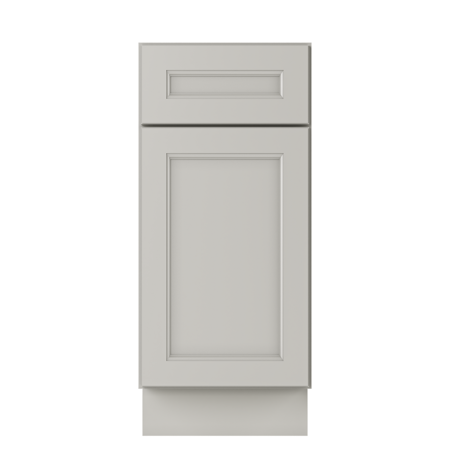 Base Kitchen Cabinet B15 Milan Pearl 15 in. width 34.5 in. height 24 in. depth