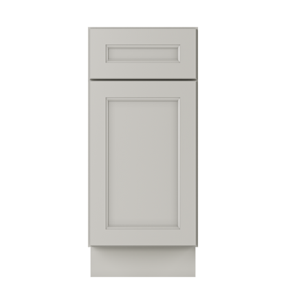 Base Kitchen Cabinet B15 Milan Pearl 15 in. width 34.5 in. height 24 in. depth