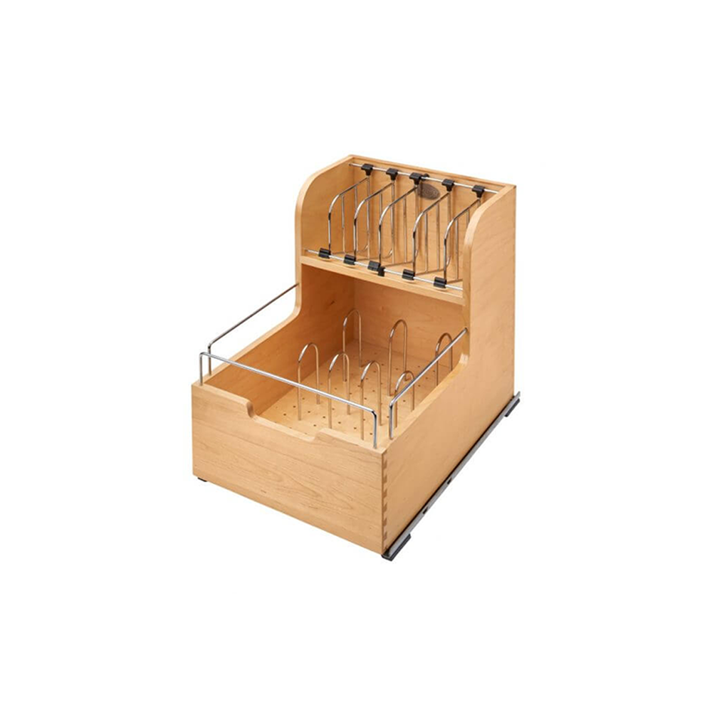 Wolf Classic Dartmouth Honey Stain Base - Storage Organizer Kit