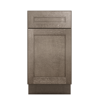 Base Single Door One Drawer 18" Wide Milan Slate Cabinet