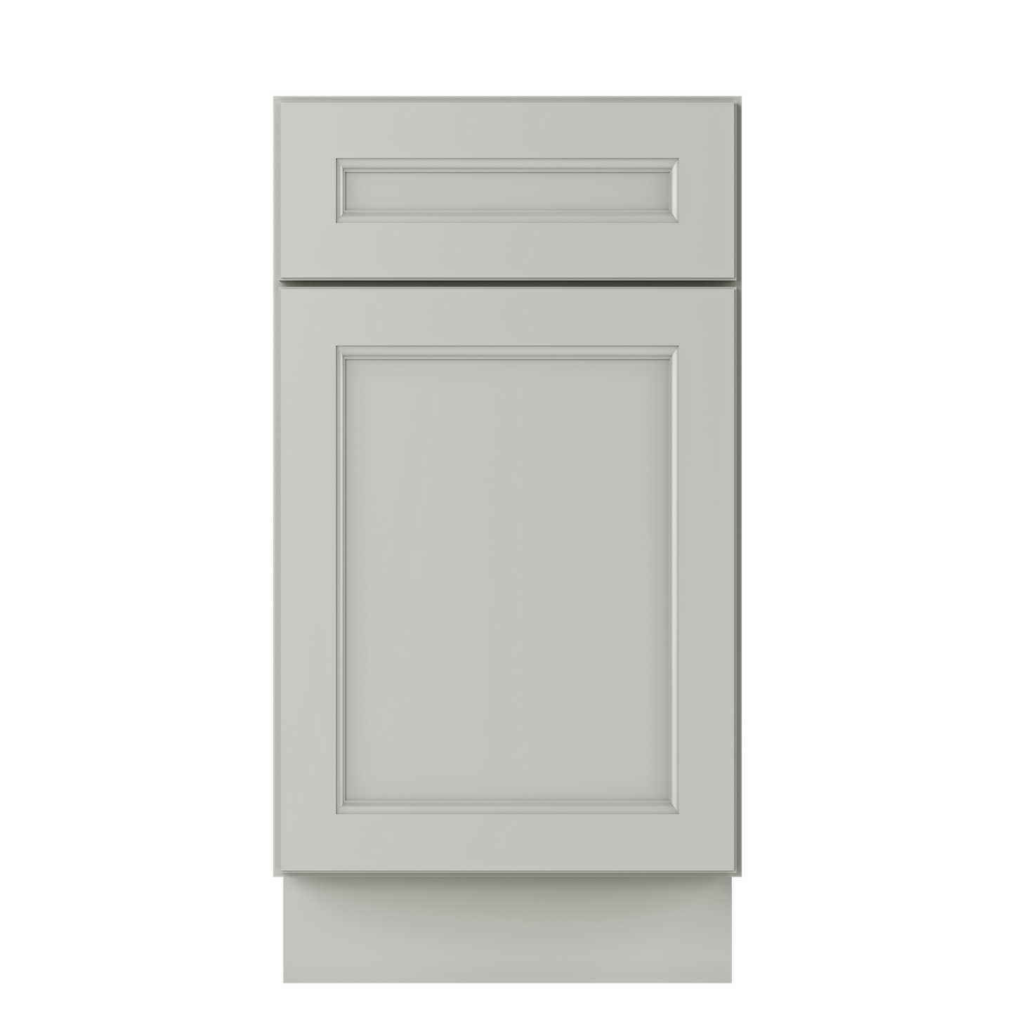 Base Single Door One Drawer 18" Wide Milan Slate Cabinet