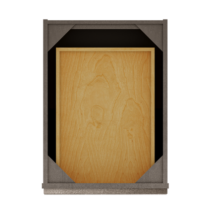 Base Single Door One Drawer 18" Wide Milan Slate Cabinet