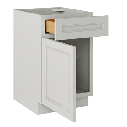 Base Kitchen Cabinet B21 Milan Pearl 21 in. width 34.5 in. height 24 in. depth