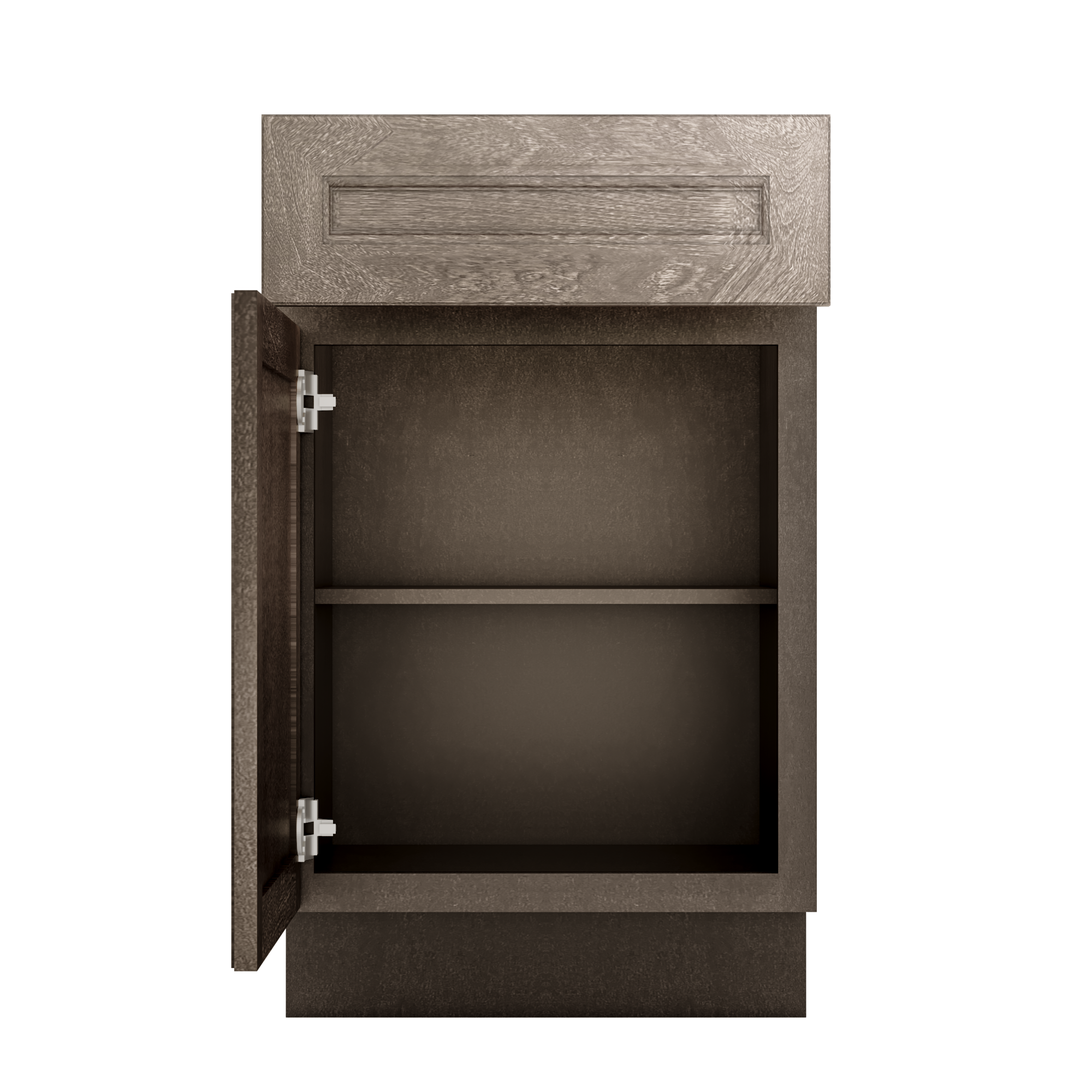 Base Kitchen Cabinet B21 Milan Slate 21 in. width 34.5 in. height 24 in. depth