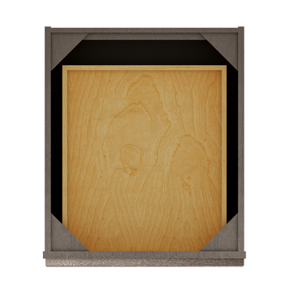 Base Kitchen Cabinet B21 Milan Slate 21 in. width 34.5 in. height 24 in. depth