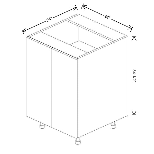 Fabuwood Illume Catalina Como Ash 2 24"W Double Door