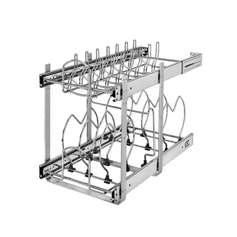 Wolf Classic Dartmouth White Paint Base - Pots And Pans Organizer Kit