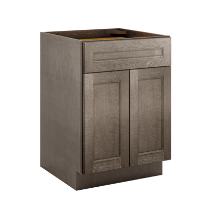 Base Kitchen Cabinet B24 Milan Slate 24 in. width 34.5 in. height 24 in. depth