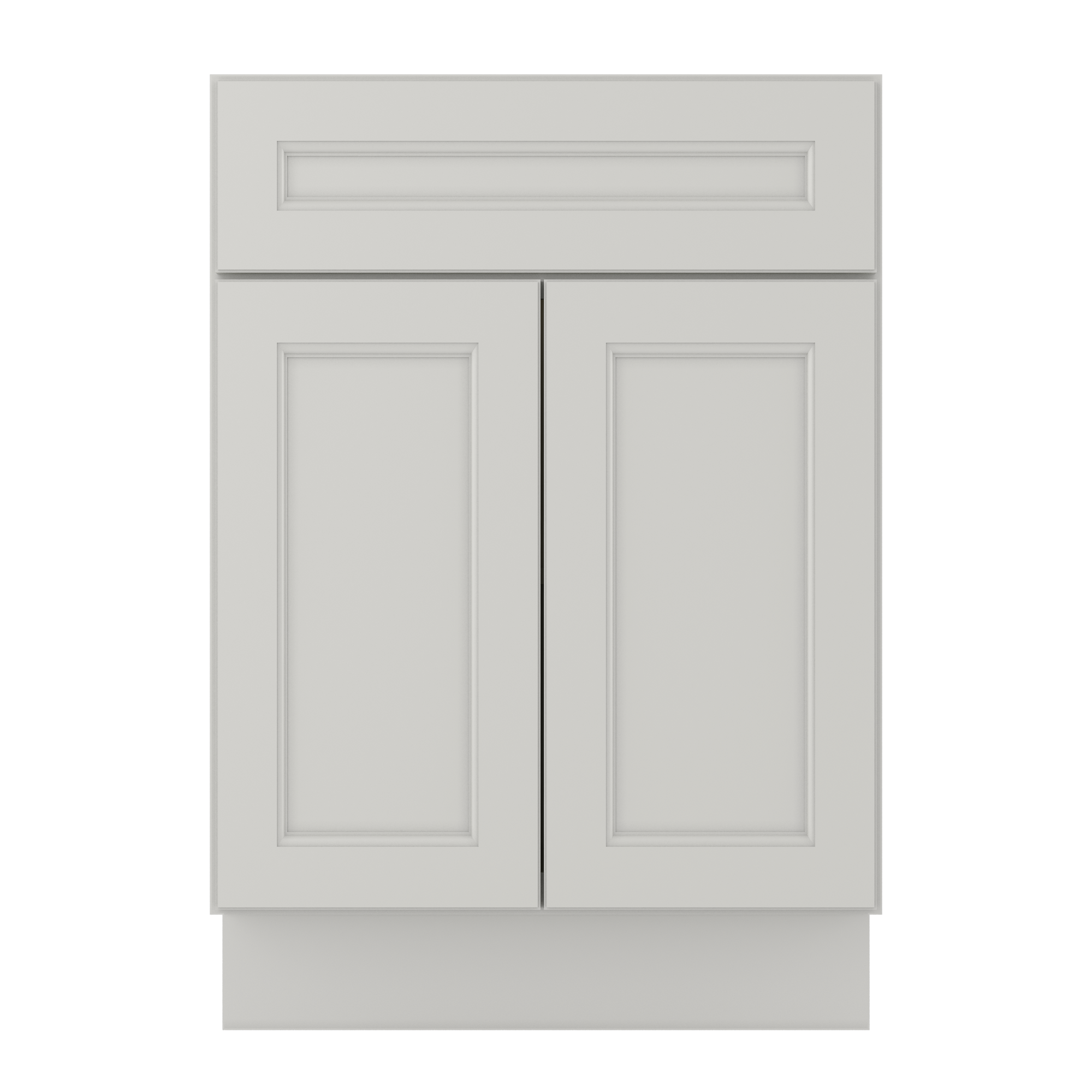 Base Kitchen Cabinet B24 Milan Pearl 24 in. width 34.5 in. height 24 in. depth