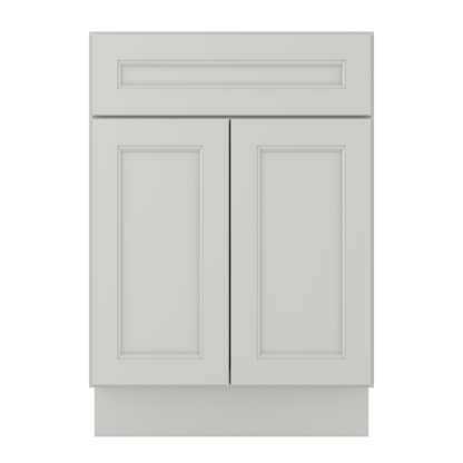 Base Kitchen Cabinet B24 Milan Pearl 24 in. width 34.5 in. height 24 in. depth